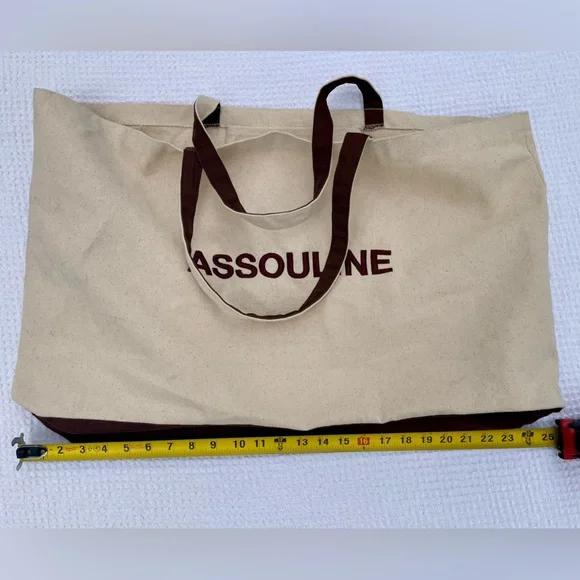 Assouline XLarge Canvas Tote Bag - Picture 5 of 9